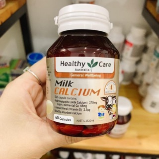 Canxi milk healthycare 60v cho bé từ 4 tháng tuổi