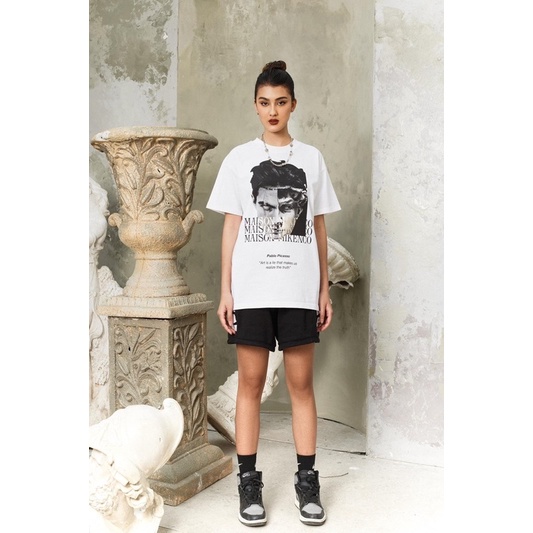 Áo Thun Tay Lỡ MIKENCO PABLO PICASSO, áo phông unisex Form rộng oversize, chất liệu Cotton. KKIM Shop