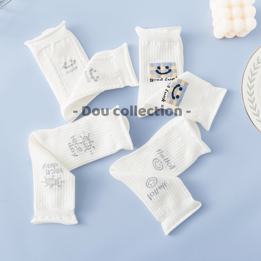 [Nowship2h] Vớ Tất Nữ Cổ Cao Ren Dày Họa Tiết Dễ Thương  Phong Cách Nhật Bản Dễ Thương - Mã TV028