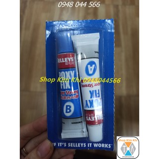 Keo dán sắt, gỗ, nhựa  2 thành phần Epoxy Fix Super Fast and Strong