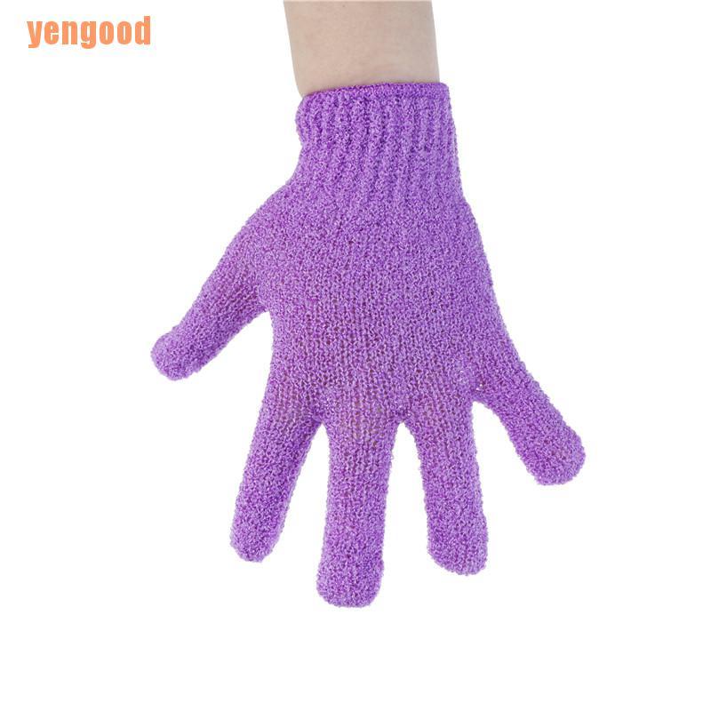 Găng tay xốp massage tẩy tế bào chết khi tắm tùy chọn màu sắc