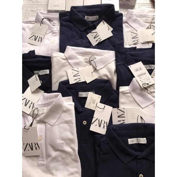 Áo Polo Zara auth xanh / trắng / ghi | BigBuy360 - bigbuy360.vn
