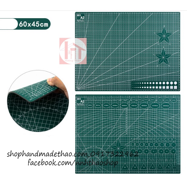 Tấm lót cắt / cutting mat khổ A5 - A4 - A3 - A2