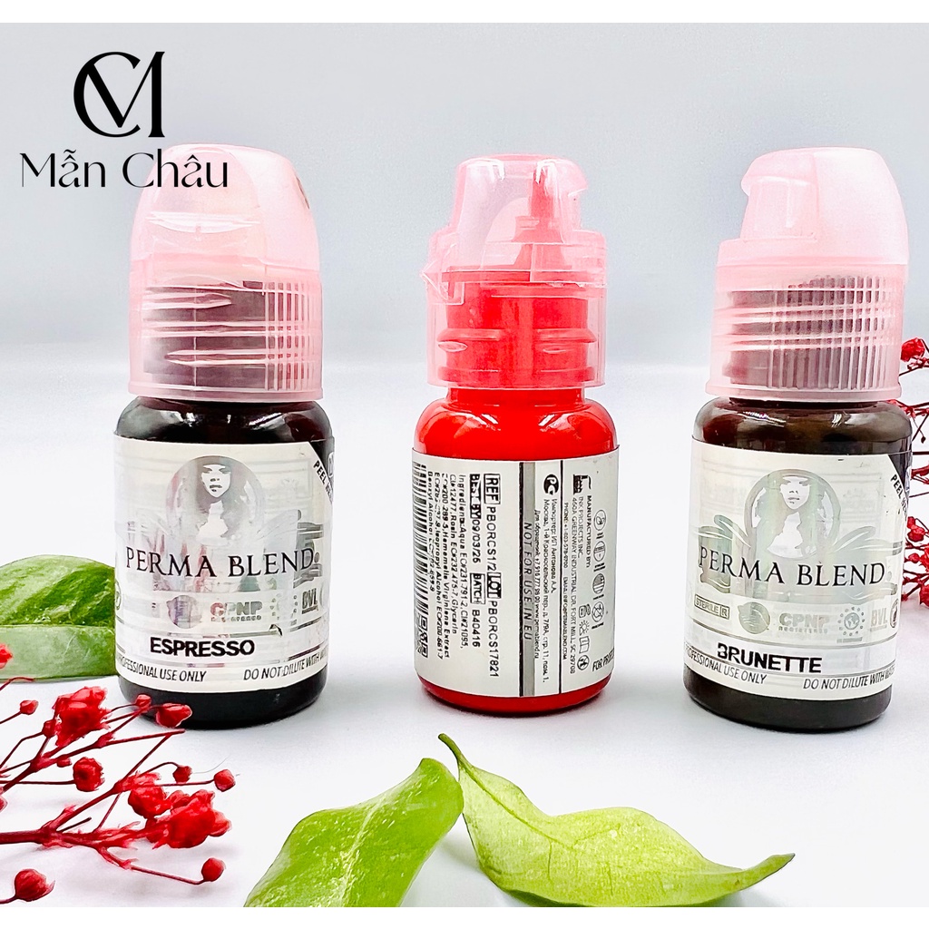 Mực hữu cơ Perma Blend Mực phun thẩm mỹ