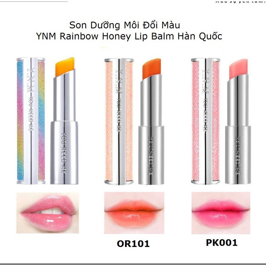 SON DƯỠNG YNM RAINBOW HONEY LIP BALM