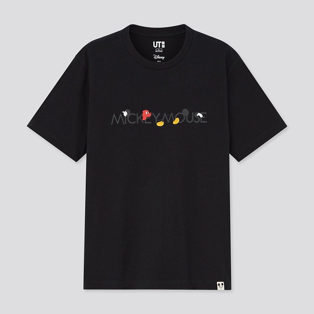 UNIQLO Áo Thun Tay Ngắn In Hình Chuột Mickey 43437