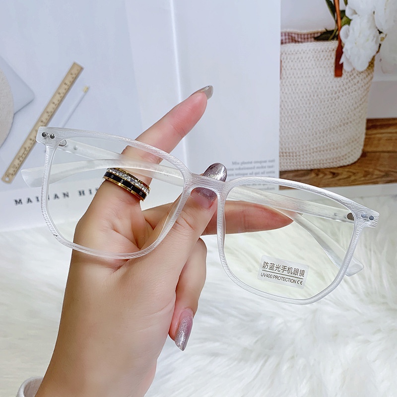 Mắt Kính Gọng Gỗ Phong Cách retro Thời Trang Cho Nam Nữ