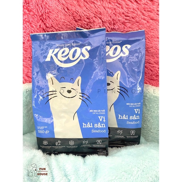KEOS CAT - Thức ăn hạt cho mèo mọi lứa tuổi