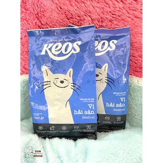 Keos cat - thức ăn hạt cho mèo mọi lứa tuổi