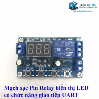 Mạch đóng ngắt theo điện áp - Sạc Pin có chức năng giao tiếp UART XY-DJ [HTE Quy Nhơn CN2]
