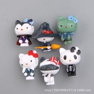 Bộ 6 Búp Bê Phù Thủy Hello Kitty