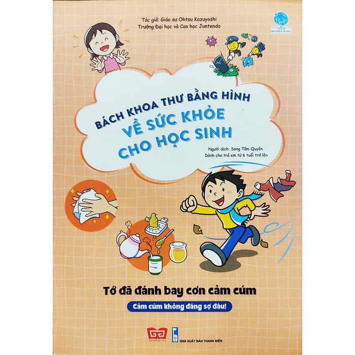 Sách - Bách khoa thư bằng hình về sức khỏe cho học sinh - Combo 8 cuốn