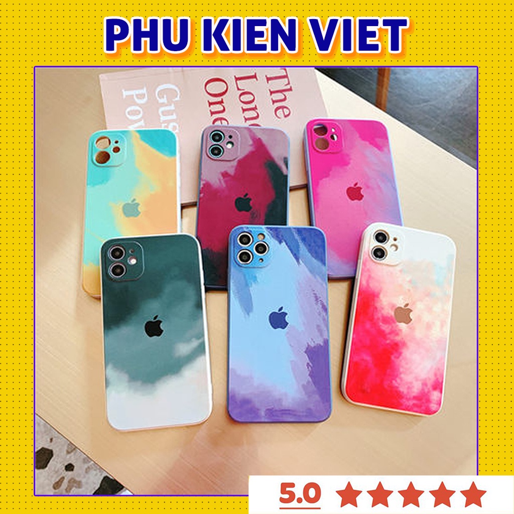 Ốp lưng iphone Colorful cạnh vuông BVC 5s/6/6plus/6s/6splus/7/7plus/8/8plus/x/xr/xs/11/12/pro/max/plus/promax/mini | BigBuy360 - bigbuy360.vn