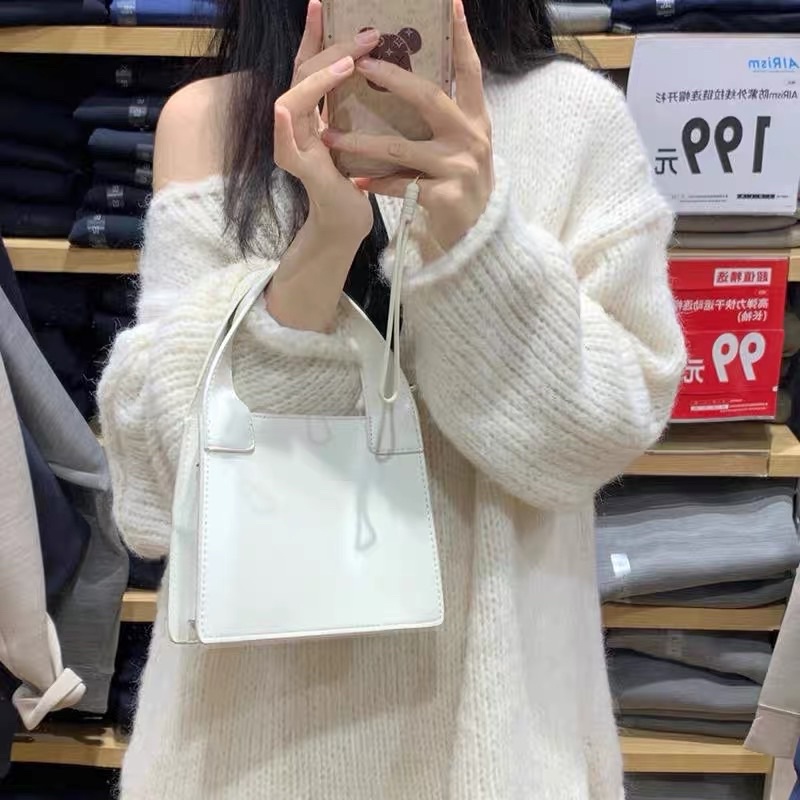 Áo len lệch vai xẻ tà ❌SALE SOCK❌ Hàng QC loại 1