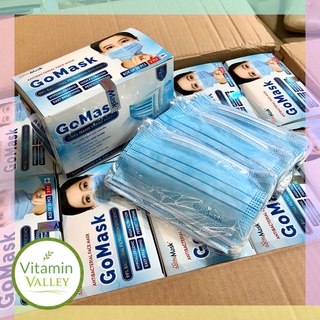 (SET LẺ 10 CÁI) Khẩu Trang Y Tế Kháng Khuẩn 3 Lớp GoMask