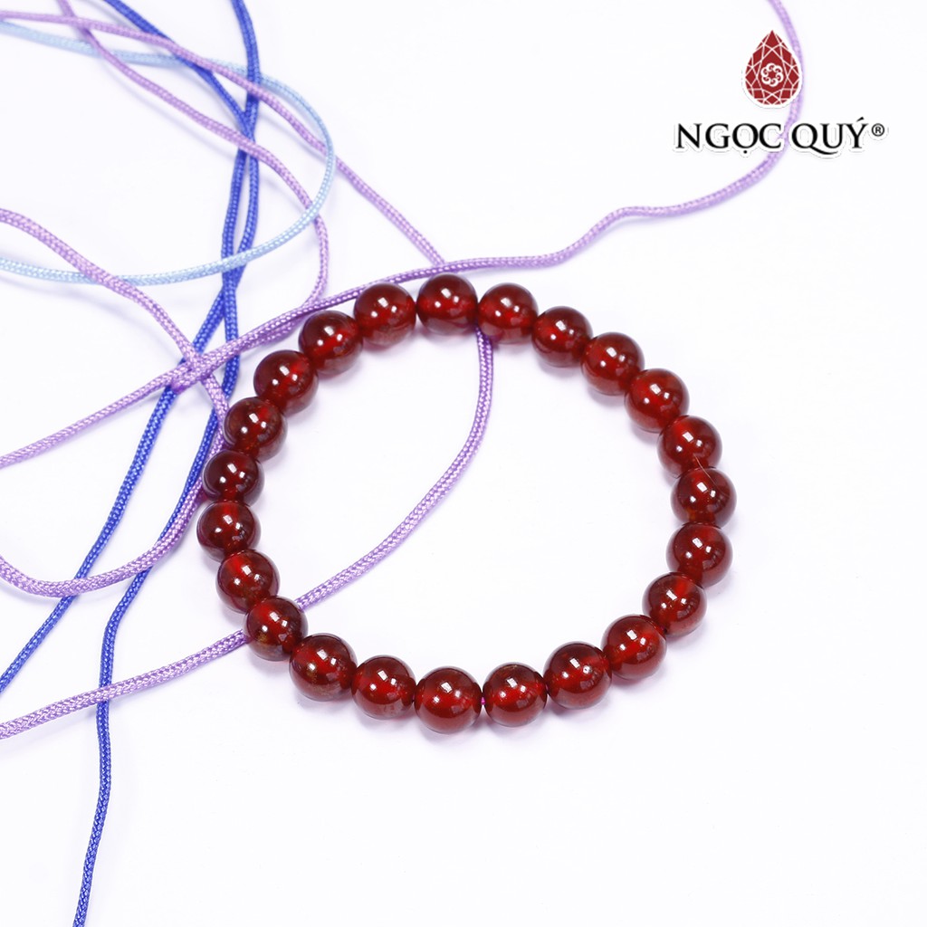 Vòng tay đá garnet AAA - Ngọc Quý
