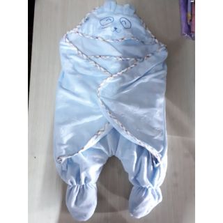 Áo choàng ủ có chân cho bé