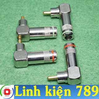 Jack AV bộ 4 Jack bông sen cong