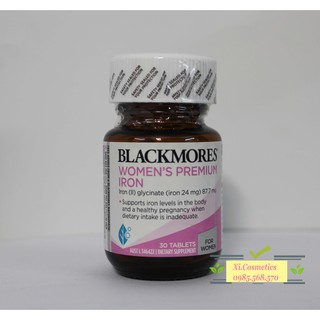 Sắt bầu Blackmores Pregnancy Iron lọ 30 viên