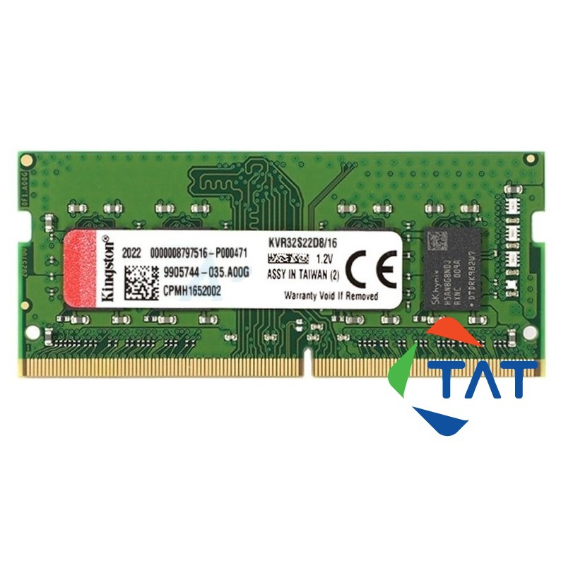 Ram Laptop DDR4 16GB Kingston 2400MHz Chính Hãng (Phiên Bản Mới)