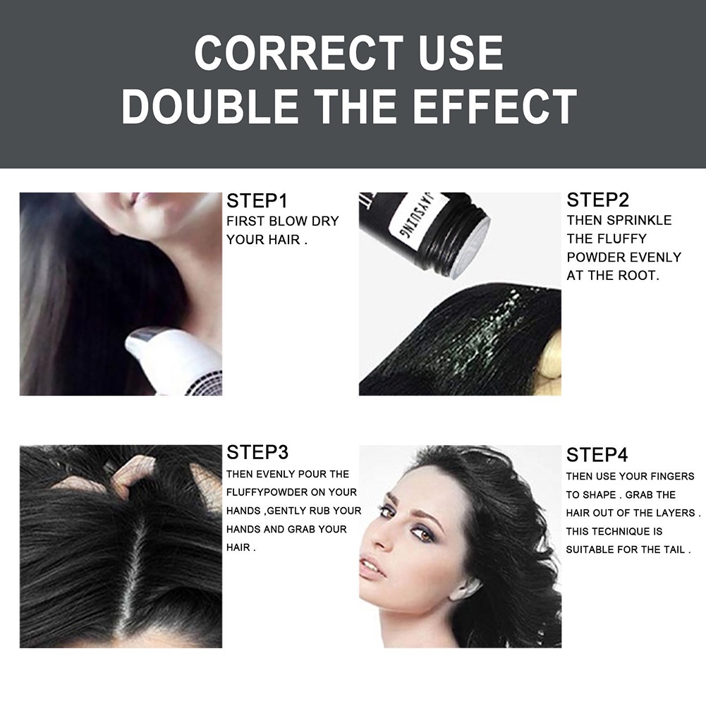 Phấn Làm Dày Tóc Và Kiểm Soát Dầu Hiệu Quả