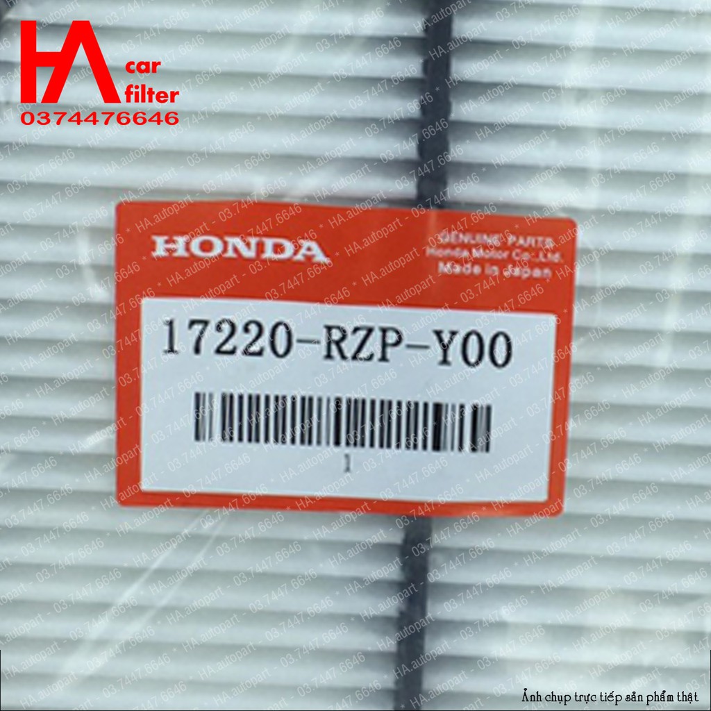 Lọc gió động cơ Honda CR-V máy 2.0L đời 2006-2012