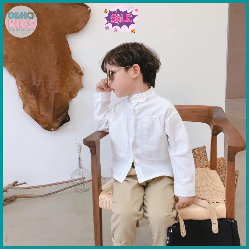 [FreeShip] Set sơ mi công tử cực kì sành điệu dành cho bé trai thêm soái ca, đồ bé trai siêu chất