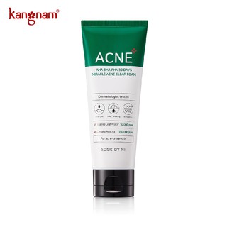 Sữa Rửa Mặt Some By Mi AHA.BHA.PHA 30 Days Miracle ACNE Clear Foam 100ml