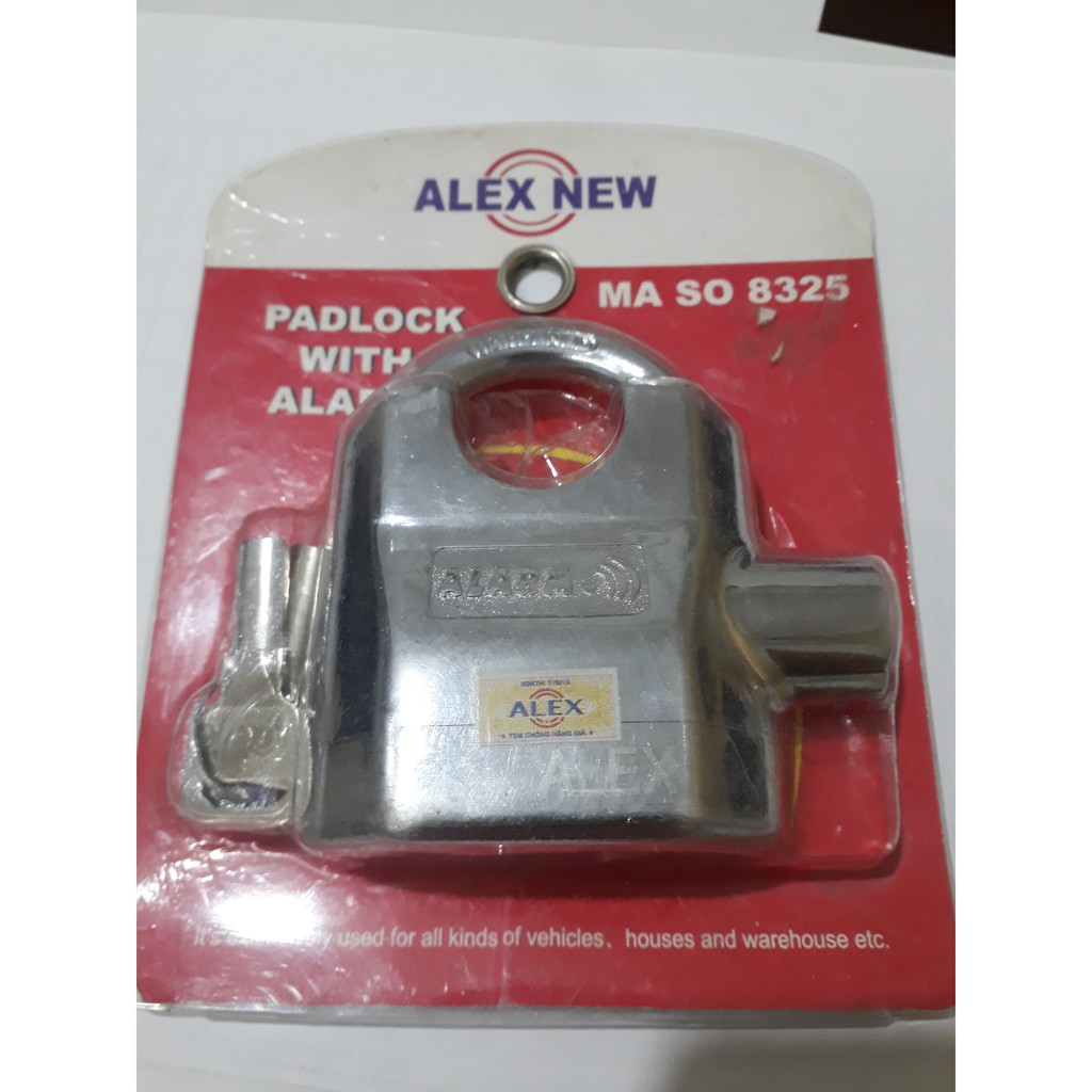 Ổ Khóa Báo Động Chống Trộm Cao Cấp ALEX NEW