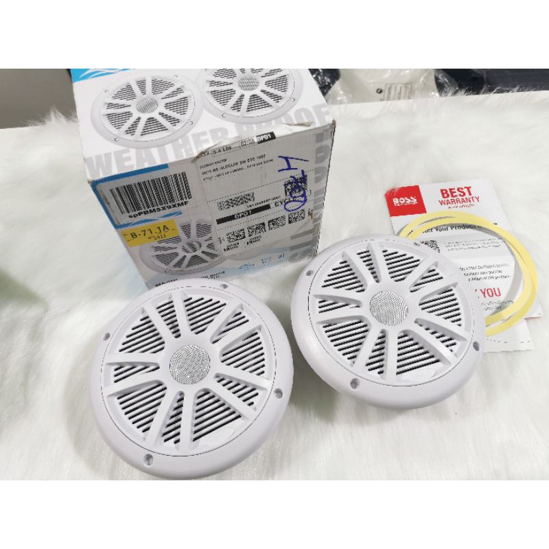 Cặp Loa Chống Nước Cho Tàu Cano 180W /cặp - 200W.  4ohm hãng BOSS AUDIO USA, Loa Chống Nước, Loa Cano, Loa Tàu Thuyền