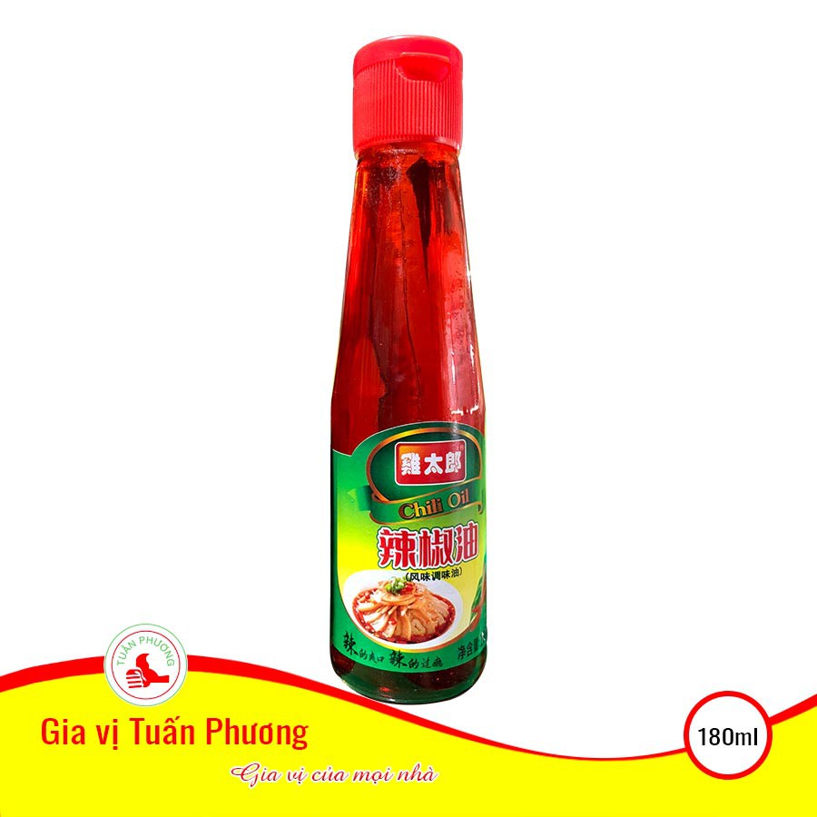 Dầu Ớt Trung Quốc - 180 ml ( Chai )