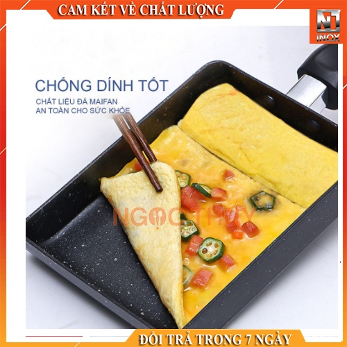 Chảo chiên trứng cuộn đáy từ cao cấp