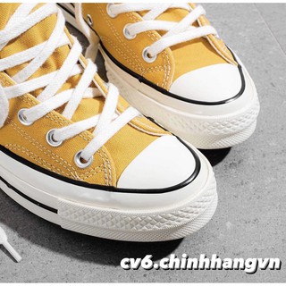 ( 𝙃𝙖̀𝙣𝙜 𝙍𝙚𝙖𝙡 ) Giày Conversse Chuck70s Sunflower Cao Cổ