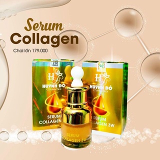 Serum collagen 3w huỳnh đỗ _ serum dưỡng trắng căng bóng ,giảm thâm nám ,30ml