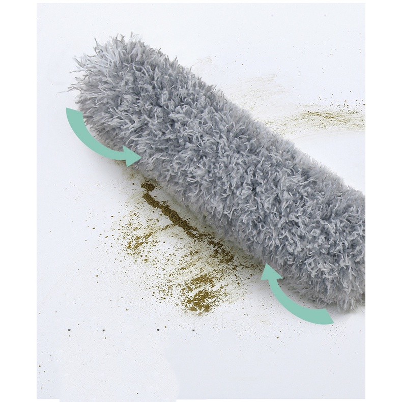 Chổi Quét Trần Nhà KUNBE, Có Cán Điều Chỉnh Độ Tối Đa 2.8m Thuận Lợi Quét Mạng Nhện Bụi Bẩn Trên Cao