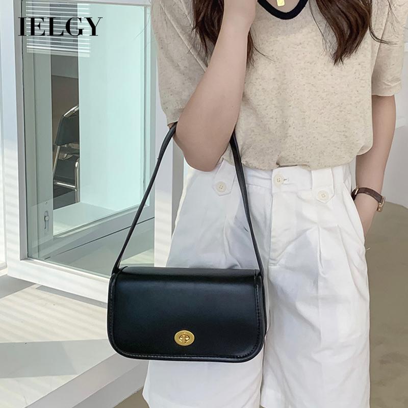 Túi đeo vai IELGY hình vuông nhỏ phong cách Hàn Quốc thời trang cho nữ
