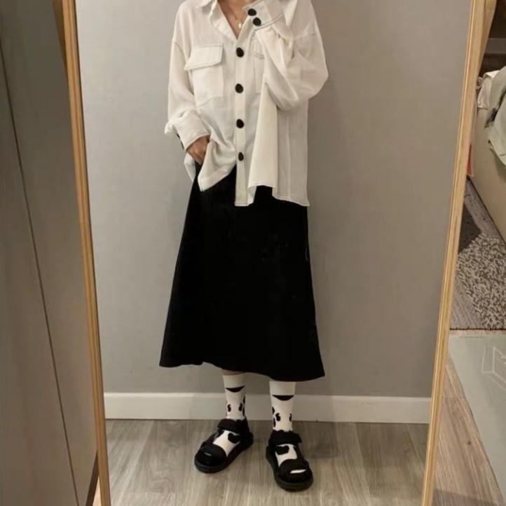 Tất cao cổ Unisex hàn quốc hình bò sữa cute xuất hàn dễ thương DOLOTDAY