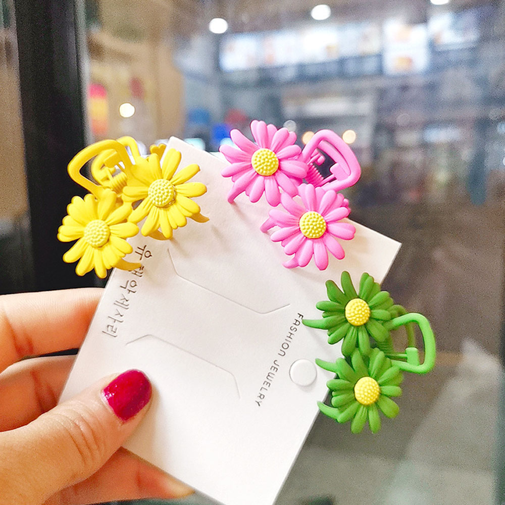 1 Kẹp Tóc Hoa Cúc Thời Trang Cho Nữ