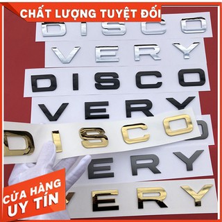 Chữ 3D DisCovery dán nắp Capo
