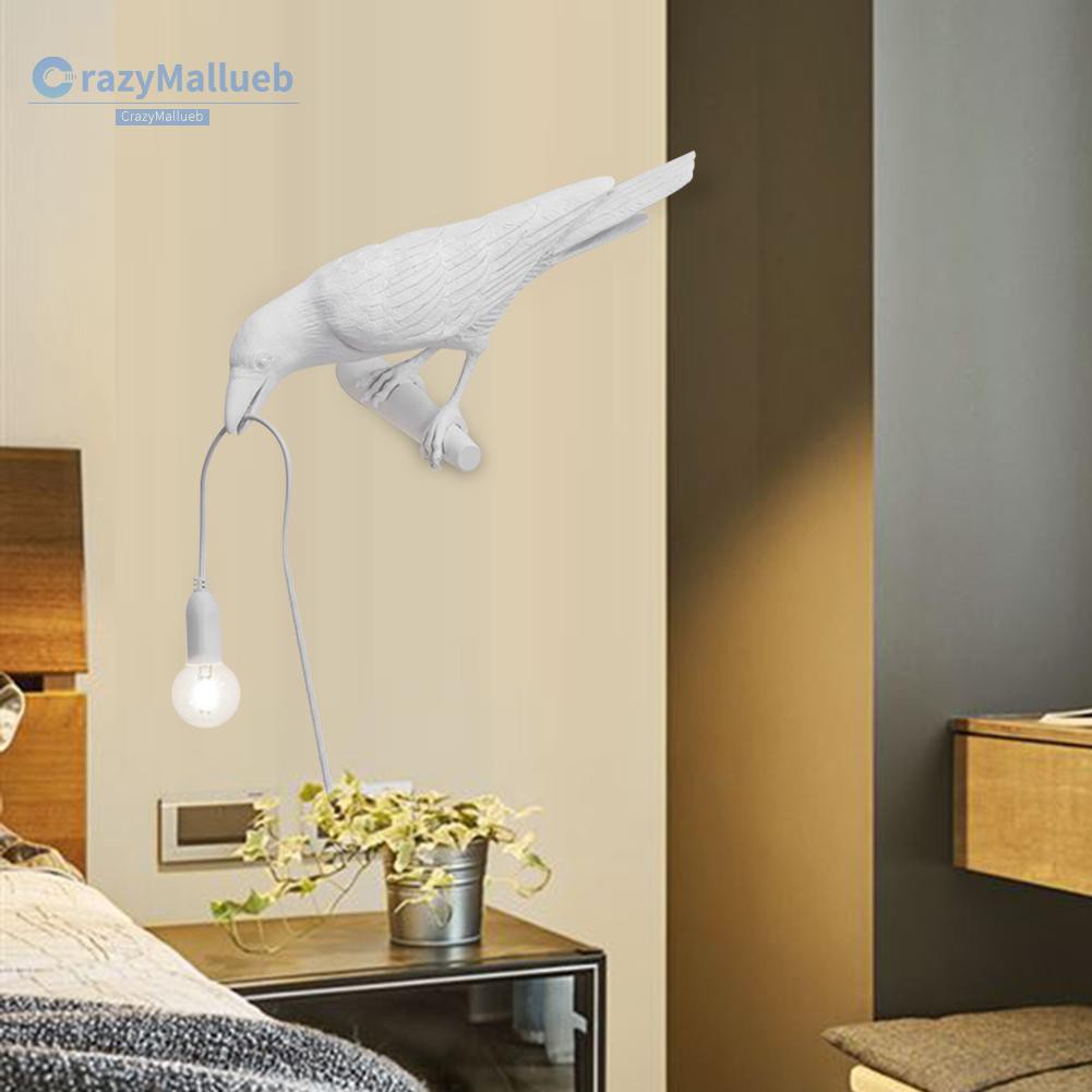 Crazymallueb❤Designer Bird LED Wall Mounted Light Living Room Bedside Restaurant Decor Lamp❤Lighting