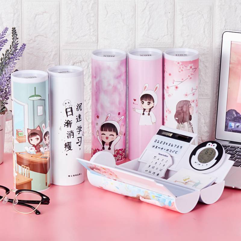 Hộp Bút Màu Sắc Độc Đáo Thời Trang