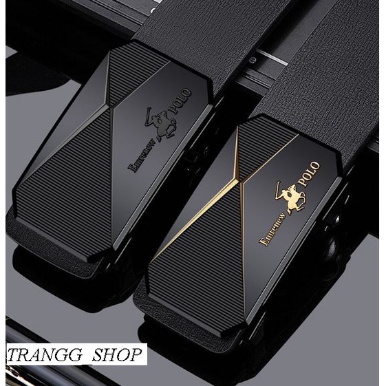 Thắt Lưng Nam Da Bò Cao Cấp Emrenew Polo 2 Lớp Full hộp Đựng Bảo Hành 12 Tháng