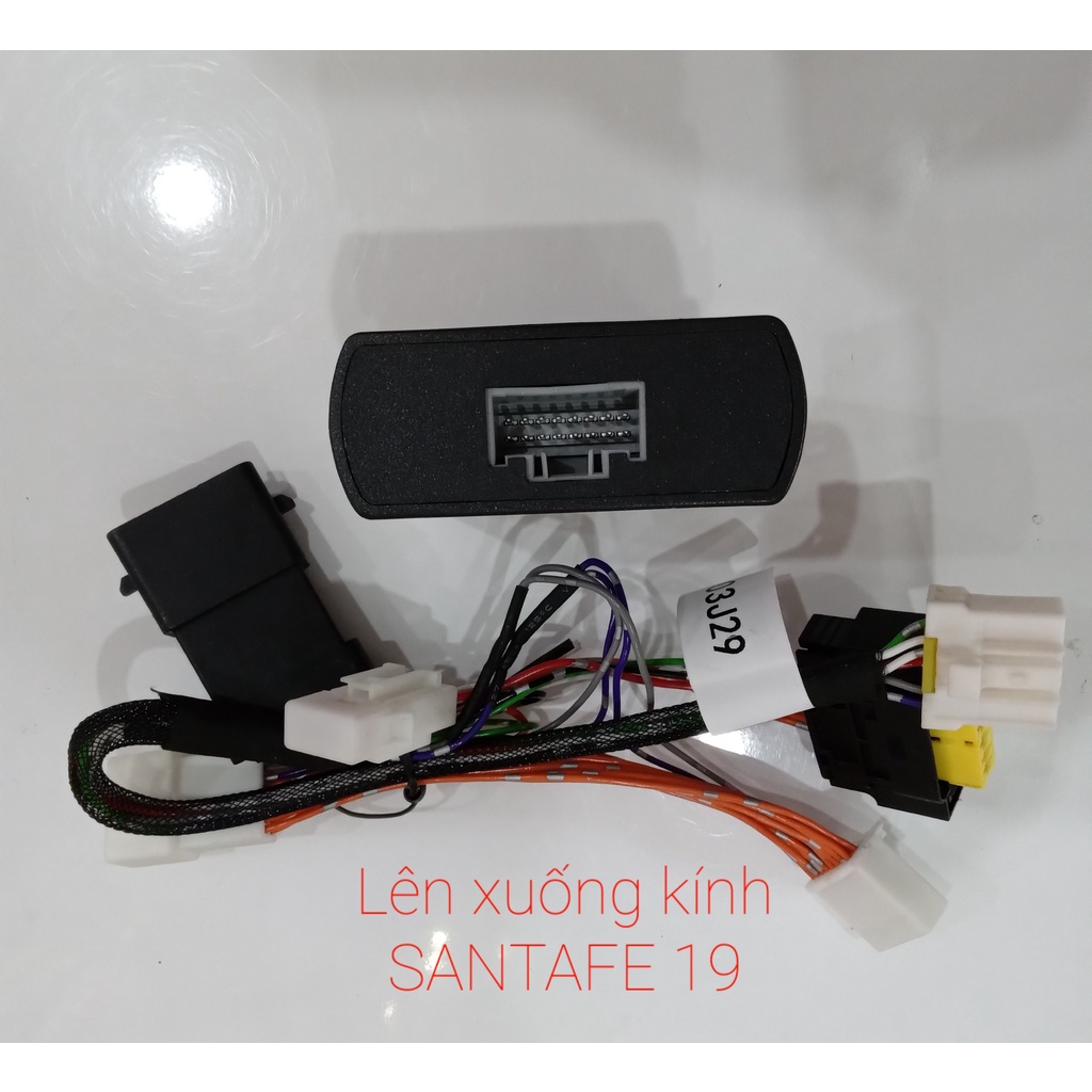 Lên xuống kính tự động Hyundai Santafe 2019