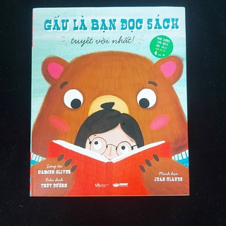 Sách - Gấu là bạn đọc tuyệt vời nhất