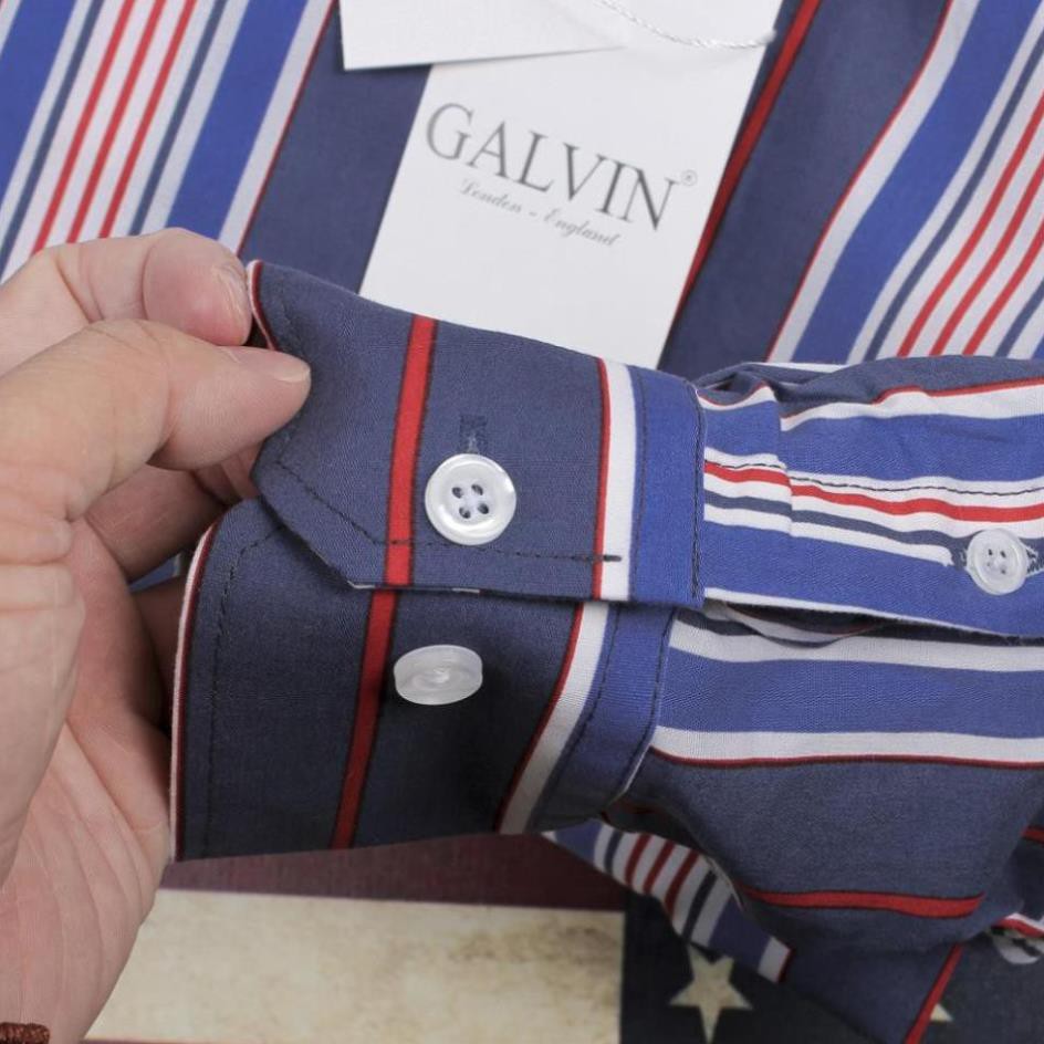 Sơ mi nam Galvin cotton họa tiết , áo sơ mi họa tiết co giãn 26 - Leo Vatino | BigBuy360 - bigbuy360.vn