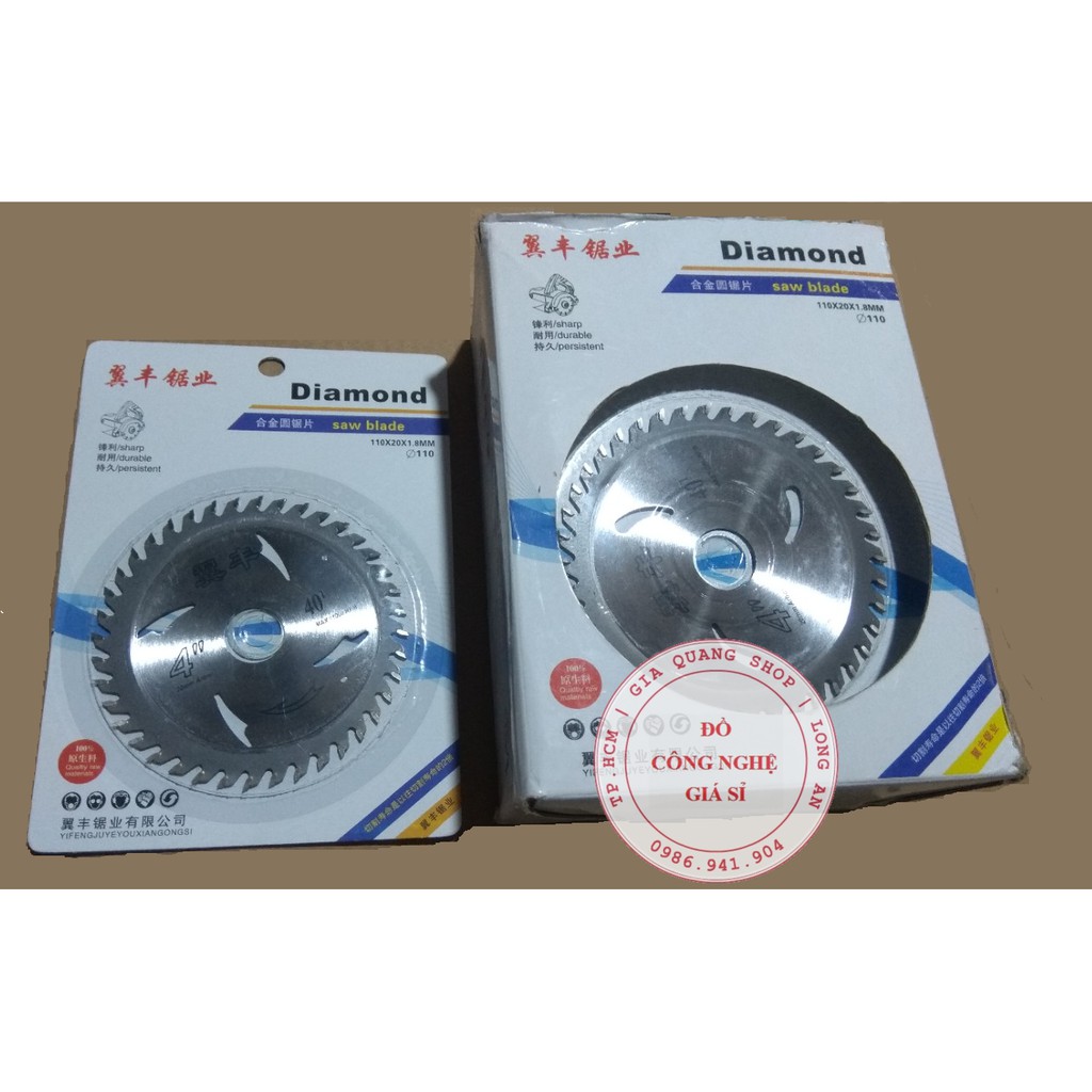 Lưỡi cưa gỗ Diamond 110mm