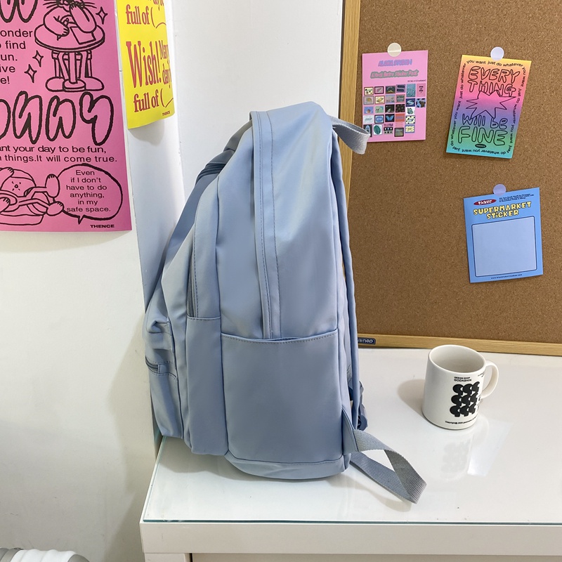 Balo PRETTYZYS dung tích lớn 15.6inch phong cách Hàn Quốc cho nữ sinh đi học
