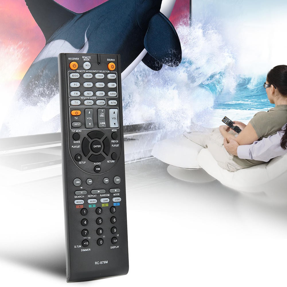 Điều Khiển Từ Xa Rc-879M Cho Bộ Nhận Tín Hiệu Flysky Av Tx-Nr535 Tx-Sr333 Ht-R393 Ht-S3700