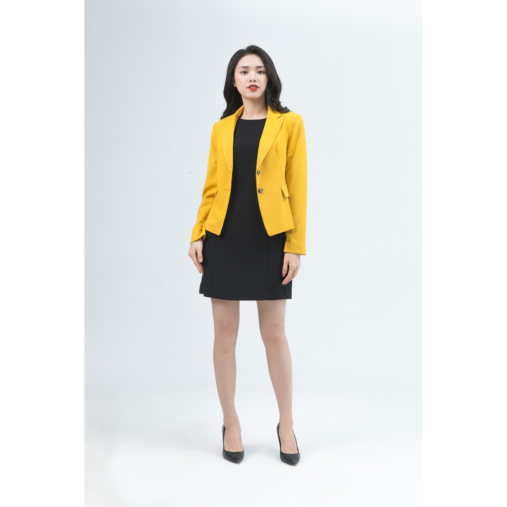 Áo Vest nữ cổ 2 ve thiết kế IVY moda MS 67M5033