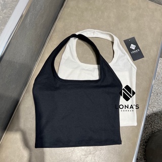 Áo ba lỗ croptop ôm basic phong cách năng động | Basic croptop Lonascorner